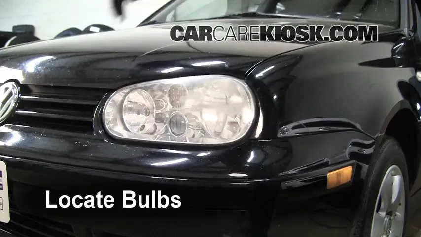 2002 Volkswagen Cabrio GLX 2.0L 4 Cyl. Lights Parking Light (replace bulb)